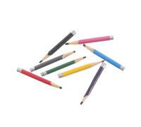 SUPVOX 8 Matite Colorate Miniature in Legno per Casa delle Modelli di Cancelleria Creativa per Scuola e Decorazioni Accessori Sicuri e Versatili per Ufficio