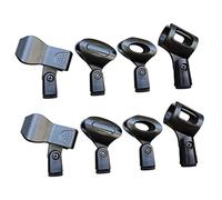 SUPVOX 8 Pezzi Clip Micro Piede Del Micro Tavolo Pinza Micro Supporto Tavolo Micro Supporto Micro Micro Micro Supporto Del Micro Microfono Regolabile In Altezza Condensatore Di Plastica Wired