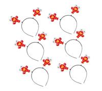 SUPVOX 8 Pezzi Fascia Per Aragosta Animali Cosplay Artigli Gambero Fascia Animale Clip Per a Conchiglia Costume Da Fascia Halloween Spiaggia Gruppo Musicale Plastica Rosso