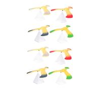 SUPVOX 8 pezzi Giocattoli Bilancianti Volatile Retrò Educativi per Gioco Scientifico sulla Gravità e Fisica Giocattolo Bilanciato Forma di Aquila Vintage per Apprendimento e Divertimento