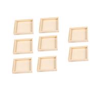 SUPVOX 8 Vassoi in Legno per Puzzle Vassoi Portaoggetti Ecologici e Facili da Pulire Contenitori per Giochi e Articoli Domestici