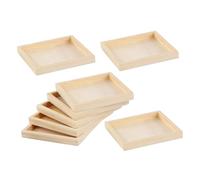 SUPVOX 8 Vassoi Per Puzzle Tridimensionali Forniture Artigianali Vassoi Stoccaggio Legno Giocattoli Legno Vassoio Per Puzzle Vassoio Da