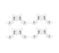 SUPVOX 8pezzi Ancoraggi Adesivi per Mobili Kit di Cinghie Antiribaltamento senza Trapano per Librerie Armadi e Mobili Tv per Sicurezza dei Ragazzo Ragazza Ragazza