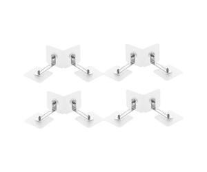 SUPVOX 8pezzi Ancoraggi Adesivi per Mobili Kit di Cinghie Antiribaltamento senza Trapano per Librerie Armadi e Mobili Tv per Sicurezza dei Ragazzo Ragazza Ragazza