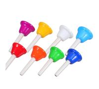 SUPVOX 8pezzi Campanelle Mano Da Note Per Ragazzo Ragazza Strumenti Musicale Colorato Giocattolo Che Suona Campanello Campanello Manuale Per Ristorante Da Dispensa