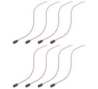 SUPVOX 8pezzi Connettore Terminale Batteria con Fibbia Scatto Clip di Collegamento per Batteria Tipo i Alloggiamento in Plastica senza Porta Attacco per Cavo per Pickup e Progetti Elettro