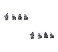 SUPVOX 8pezzi Plettri Per Chitarra e Basso Set Scatola Plettro Per Dito e Adatto Pratiche Musicali e Collezionismo Per Plastica Leggera e Resistente