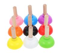 SUPVOX 9 Pezzi Oggetti di scena magici mini stantuffo giocattolo a stantuffo PROPTER PETTER PROP giocattolo a stantuffo giocattolo ventoso bagno delle bambole di legno