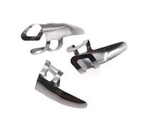 SUPVOX 9 pezzi Plettri Dita in Acciaio Inox Regolabili Plettro Singolo per Plettri Unghia per Chitarra Basso Banjo Accessori Musicali Ergonomici e Resistenti