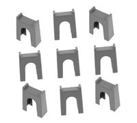 SUPVOX 9 Pezzi Supporto Per Ponti Ferroviari Pilone Per Ponti Ferroviari Accessori Per Trenini Giocattolo Decorativi Per Piloni Di Materiale Plastico e Durevole