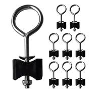 SUPVOX 9pezzi Kit di Attrezzi per Trampolini Viti e Bulloni per Trampolino Accessori di Ricambio per Pali per Reti Telaio Rotondo Ancoraggi Terra Elementi di Fissaggio Strumenti