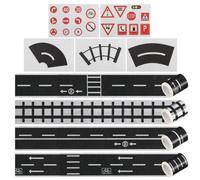 SUPVOX 9pezzi Nastro Adesivo Decorativo Stradale Per Ragazzo Ragazza Washi Per Apprendimento E Gioco Per Diy E Decorazioni Festive