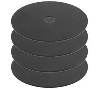 SUPVOX Accessori Copri Scopino WC Protettivi in Materiale Pp, 4 Pezzi Copertura di Ricambio Antispruzzo per Toilette, Facile Installazione e Blocco Odori per Pulizia Bagno