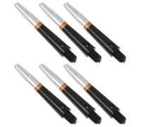 SUPVOX Accessori per Giochi Freccette 6 Pezzi, Aste Rotanti in Alluminio e Nylon, Steli Filettati Leggeri e Portatili per Appassionati e Ragazzi, per Competizioni e Intrattenimento all’Aperto