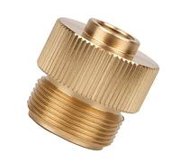 SUPVOX Adattatore Bombola Gas in Rame Anticorrosione per Valvola Rifornimento Sicura con Guarnizione in Compatibile con Piccole Bombole e Outdoor