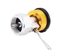 SUPVOX Adattatore Gas per Bombole e Strumento Interattivo per Rifornimento Compatibile Bombole Gas Piatte e Card per e Grigliate