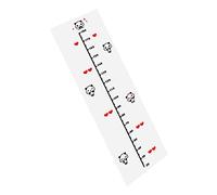 SUPVOX Adesivi Murali in Stile Animato Adesivi Murali Per Misurare Altezza Dei Ragazzo Ragazza Decorazioni Per Cameretta Dei Ragazzo Ragazza Rimovibili in Materiale Acrilico