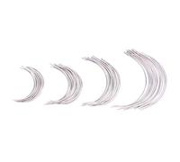 SUPVOX Aghi curvi per Cucire 2.0/2.5/3/3.5 Pollice 48 Pezzi