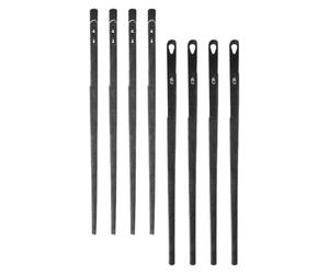 SUPVOX Aghi da Cucito Curvi per Pelle 8 Pezzi Ago a Doppio e Singolo Foro Accessori per Cucire la Pelle Strumenti Manuali per Lavorazione e Riparazione Artigianale