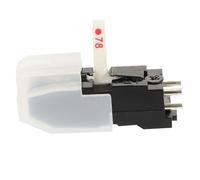 SUPVOX Aghi Di Ricambio Per Giradischi Doppio Stile Accessori Per Vinili Pastiglia Fonografo Bianco Precisione Stereo e Alta Fedeltà Audio