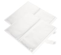 SUPVOX Album Raccolta Biglietti da Viaggio e Concerti 2 Pezzi, Libretto Multifunzione Fogli Trasparenti per Collezione Carte, Porta Biglietti e Foto per Uso Familiare e Ricordi di Eventi