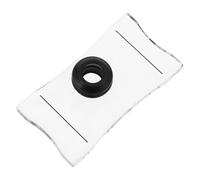 SUPVOX Allenatore Colpo per Biliardo Trasparente Strumento Correttivo per Mira e Tecnica Compatibile con Punte Piccole e Grandi Portatile per Esercitazioni Casa e Trasferta