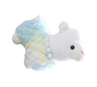 SUPVOX Alpaca Peluche Portachiavi Morbido e Leggero Charm Appendibile per Zaino e Borsa Decorazione e Adorabile per e Colore Blu