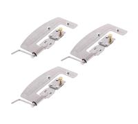 SUPVOX Annodatore a Gancio da Pesca in Acciaio Inox 3 Pezzi Legatore per Esterni Compatto e Leggero Impugnatura Ergonomica Antiscivolo Accessorio Pratico per Migliorare L’Efficienza