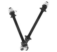 SUPVOX Assali con Sgancio Rapido per Mountain Bike Anteriore e Posteriore in Acciaio Kit ASSE per Ruote Bicicletta Montaggio Veloce e Smontaggio Facile Compatibile con Mountain e Road