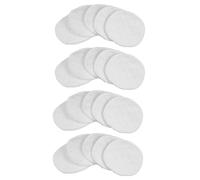 SUPVOX Assorbilatte 20 Pezzi Riutilizzabili in Cotone Bianco Dischetti Morbidi e Confortevoli per Allattamento Uso Giorno e Notte per Neomamme e Donne che Allattano