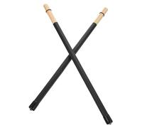 SUPVOX Bacchette Per Batteria Professionali in Coppia, Mazze Per Percussioni Nere Resistenti, Accessori Per Strumenti a Percussione Suono Nitido Adatte a Musicisti e Studenti
