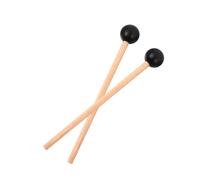 SUPVOX Bacchette per Marimba di Mazzuole Professionali Impugnatura Comoda in Legno Nero per Performance Precise per Strumenti a Percussione