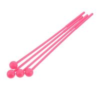 SUPVOX Bacchette Percussione Plastica Rosa 2 Paia per Xilofono Marimba con Design Orff, per Educazione Musicale e Riduzione Affaticamento Ragazzo Ragazza