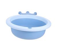SUPVOX Bacinella per Lavaggio Piedi Mani Portatile Leggera per Bagnetto Campeggio e Casa Contenitore per Uso Esterno e Colore Blu