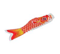 SUPVOX Bandiera Giapponese a Forma di Pesce Koi 100Cm Resistente allo Sbiadimento Manica a Vento Streamer Carpa Sospesa per Giardino Decorazione Tradizionale Giapponese per Ristoranti