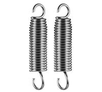 SUPVOX Bass Drum Kick Pedal Spring 2Pezzi in Stainless Steel For Drum Set Pedal Repair And Live Performance Accessories