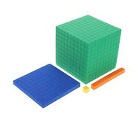 SUPVOX Blocchi Didattici Matematici per Asilo Forme in Schiuma per Apprendimento della Base Dieci Giocattoli Educativi per Ragazzo Ragazza Ragazza e Materiale Didattico per Matematica Pre