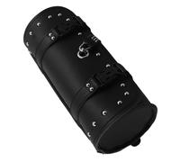 SUPVOX Borsa da Sella per Veicoli a Due Ruote in Pelle PU con Serratura Borsa Porta Attrezzi Vintage per Forcella Anteriore Capiente e Resistente per Scooter e Motociclette