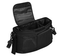 SUPVOX Borsa Organizer per Passeggino Portaoggetti Portabicchieri Realizzata in Oxford Resistente Scomparti Interni Tracolle e Manici Regolabili Design Elegante e Compatibile Vari