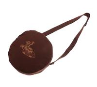 SUPVOX Borsa per Campane Tibetane e Ciotole Custodia di Viaggio Cerniera Contenitore Protettivo in Robusto per Praticanti Zen e Monaci Facile Trasporto e Conservazione