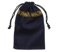 SUPVOX Borsa Per Tarocchi in Velluto Coulisse Custodia Compatta Per Carte Dei Tarocchi Per Giochi Di Divinazione e Trasporto Sicuro Di Piccoli Oggetti Resistente e Durevole e Pratiche Esoteriche