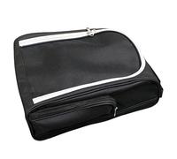 SUPVOX Borsa Porta Scarpe da Viaggio in Nylon Resistente con Zip Multiuso per Golf Sport e Organizzazione Abbigliamento Cosmetici e Accessori Borsello Maneggevole Handheld per Uomo e
