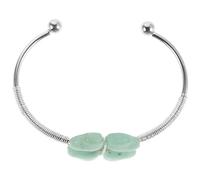 SUPVOX Bracciale da Donna Ciondolo Fiora in Cristallo Lucentezza Elegante, Gioiello da Polso Portafortuna Leggero e Confortevole, Regalo per San Patrizio e Occasioni Speciali