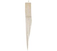 SUPVOX Bracciale Donna Oro Strass in Rame, Resistente alla Ruggine, da Indossare come Bracciale o Cavigliera per Occasioni Speciali, Stile Delicato alla Moda
