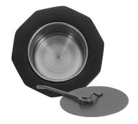 SUPVOX Braciere da Tavolo Portatile in Metallo per e Picnic Mini Esterno Leggero e Resistente Completo con in Inossidabile e Copertura Antincendio per Allaperto