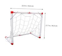 SUPVOX Calcio Pieghevole per Rete da Calcio Portatile Resistente Intemperie per all in Giardino Spiaggia e Giochi Sportivi per Ragazzi e Ragazze