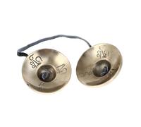 SUPVOX Campana per Meditazione Yoga Campana per Yoga Design Semplice e Generoso Strumento Percussione per Meditazione e Consapevolezza