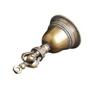 SUPVOX Campanelli in Ottone 2 Pezzi Portachiavi Ciondolo a Campana Fai da Te Decorazioni Multiuso per Casa e Artigianato