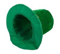 SUPVOX Cappello a Cilindro Verde in Velluto San Patrizio Cappello Decorativo per Feste e Spettacoli Traspirante per Eventi e Party