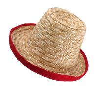 SUPVOX Cappello Paglia Per Uomo Cappello Da Sole Spiaggia Protezione Sole Costume Cosplay Realizzato Mano